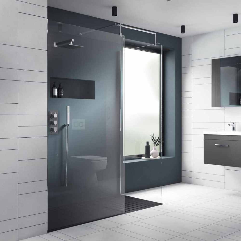 Nuie 1000 Walk In Shower Screen