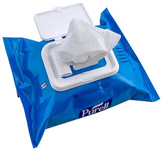 wet wipes